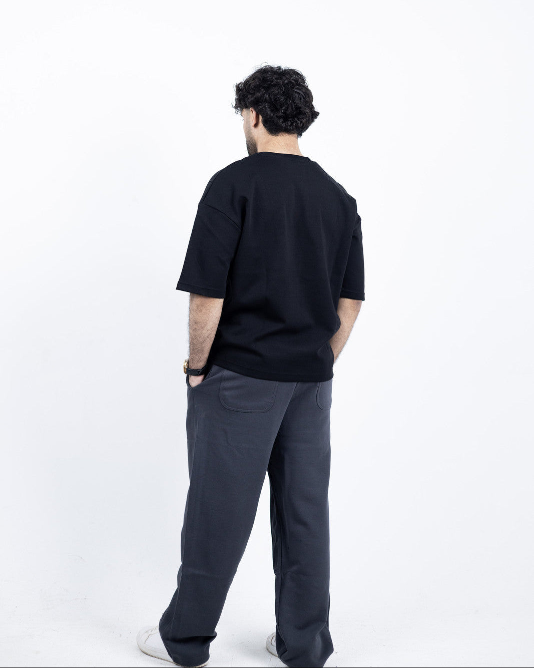 Wide-Leg Street Joggers