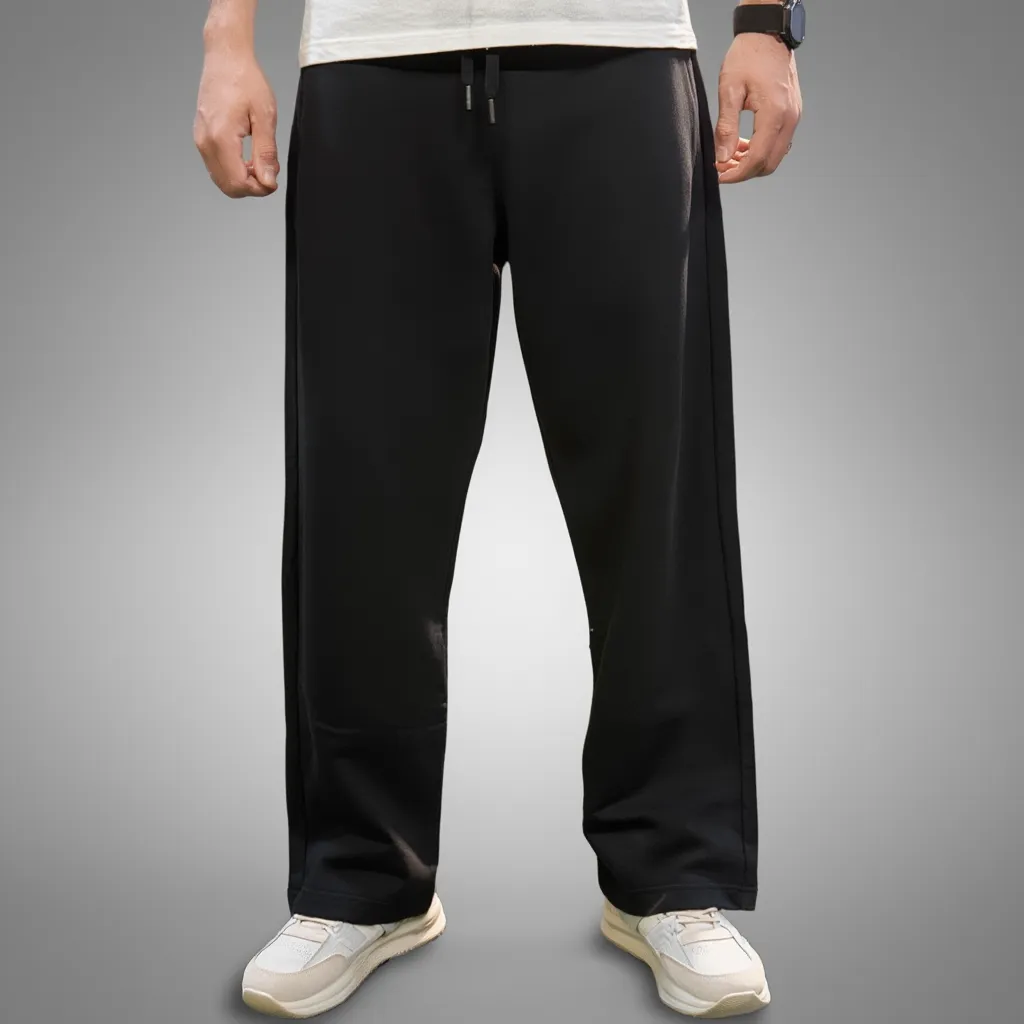 Wide-Leg Street Joggers