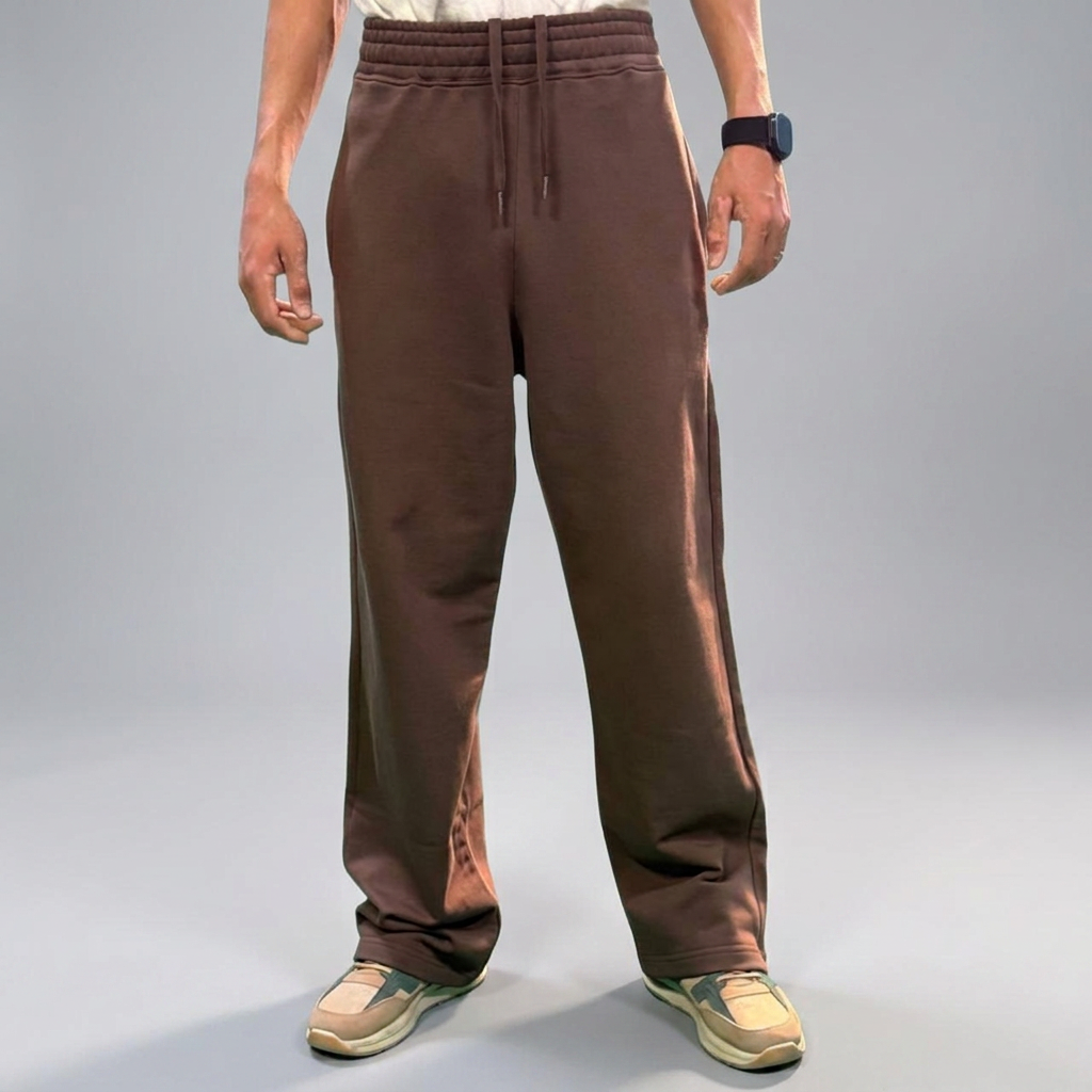 Wide-Leg Street Joggers