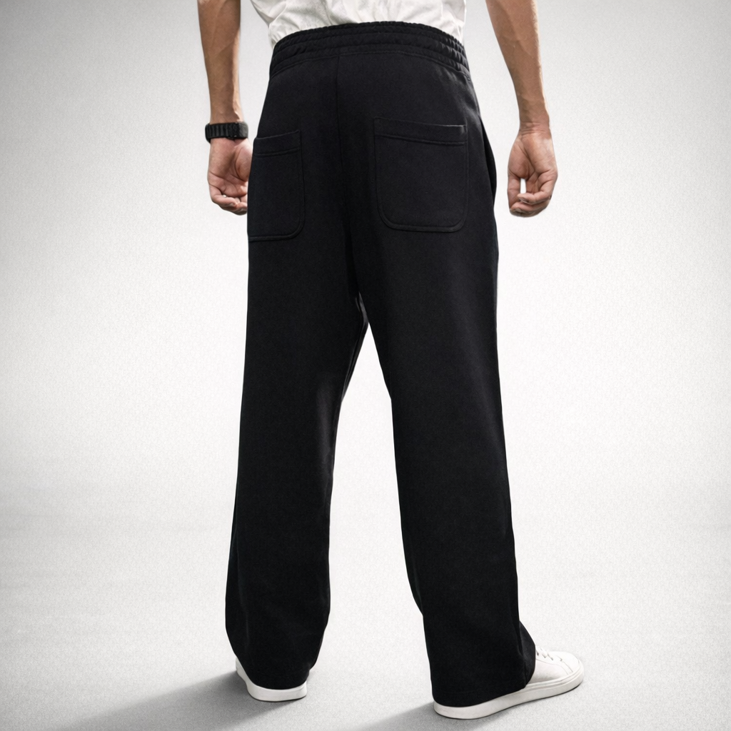 Wide-Leg Street Joggers