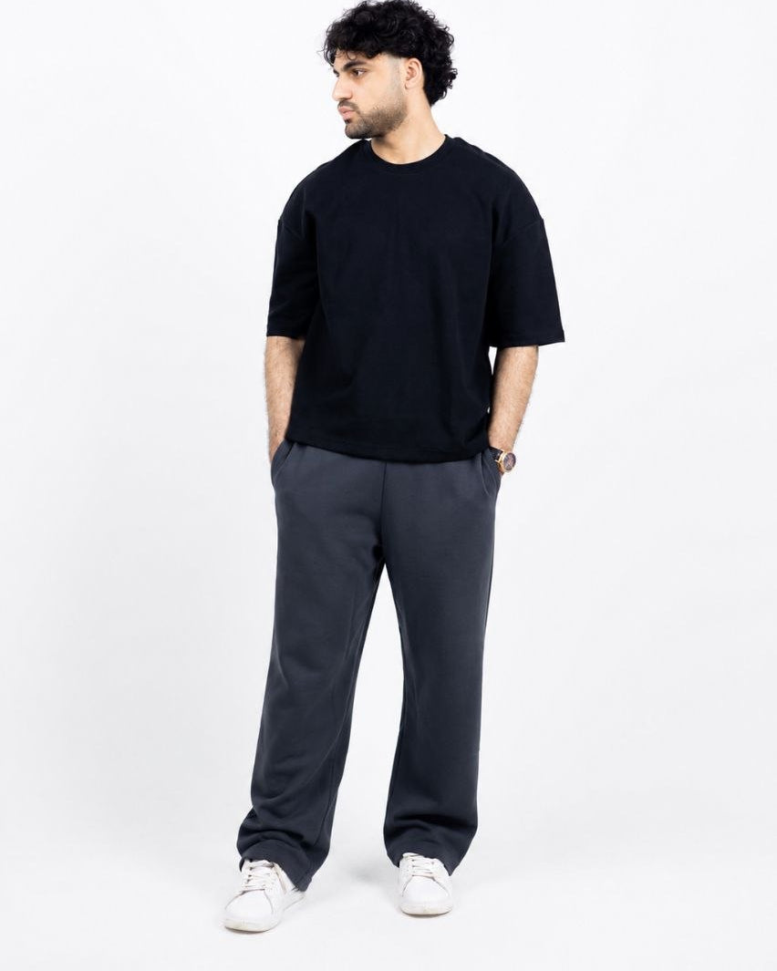 Wide-Leg Street Joggers