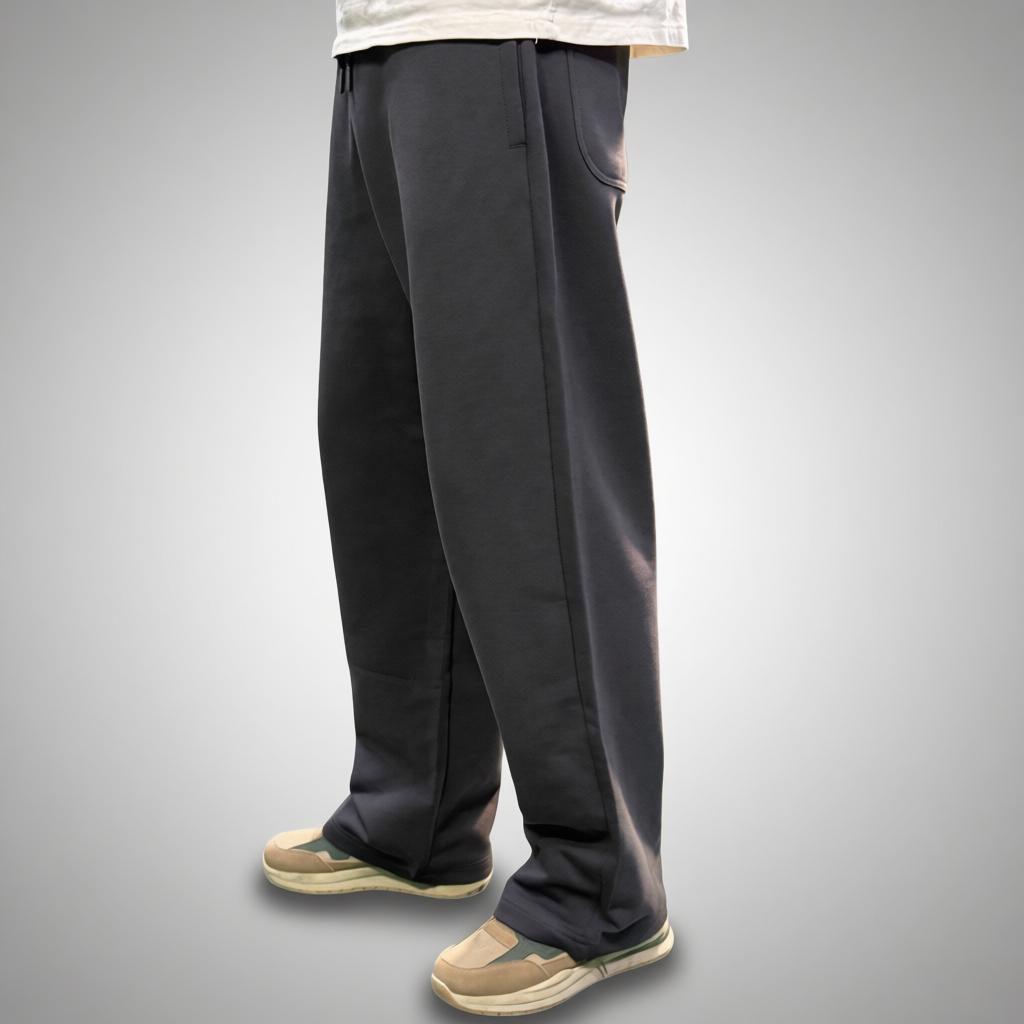 Wide-Leg Street Joggers